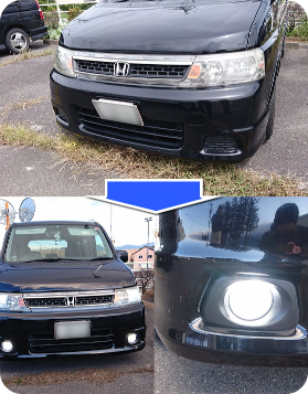 ライト取り付け